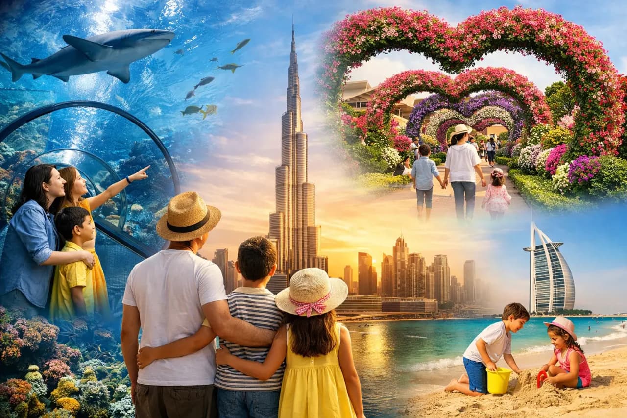 Best Places to Visit in Dubai with Family