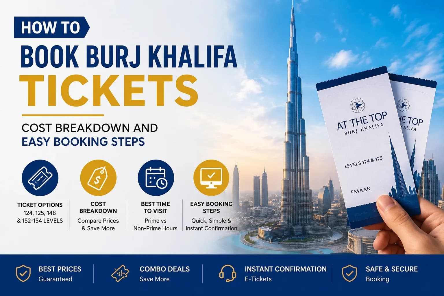 How to Book Burj Khalifa Tickets