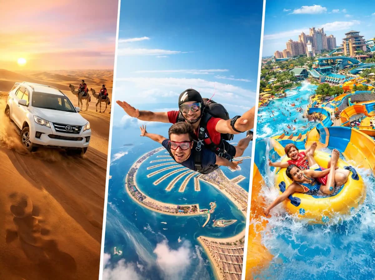 Top 3 Adventure Places in Dubai clicktoguide