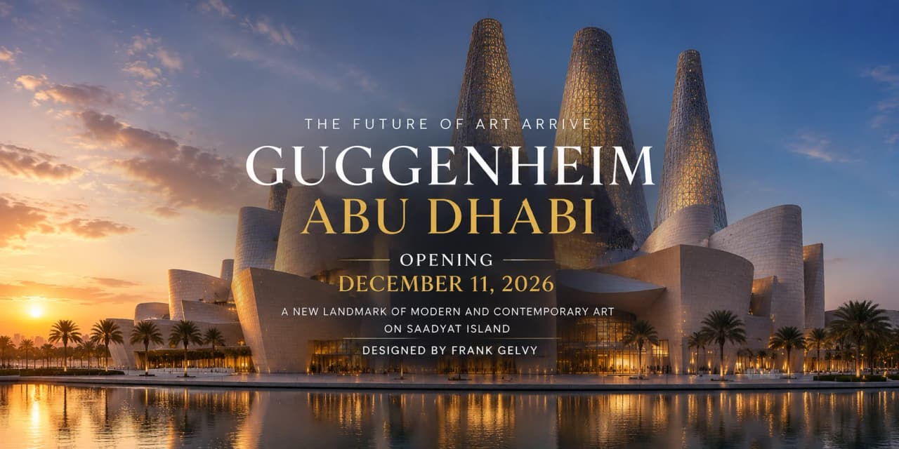 Guggenheim Abu Dhabi Opening Date: What to Expect
