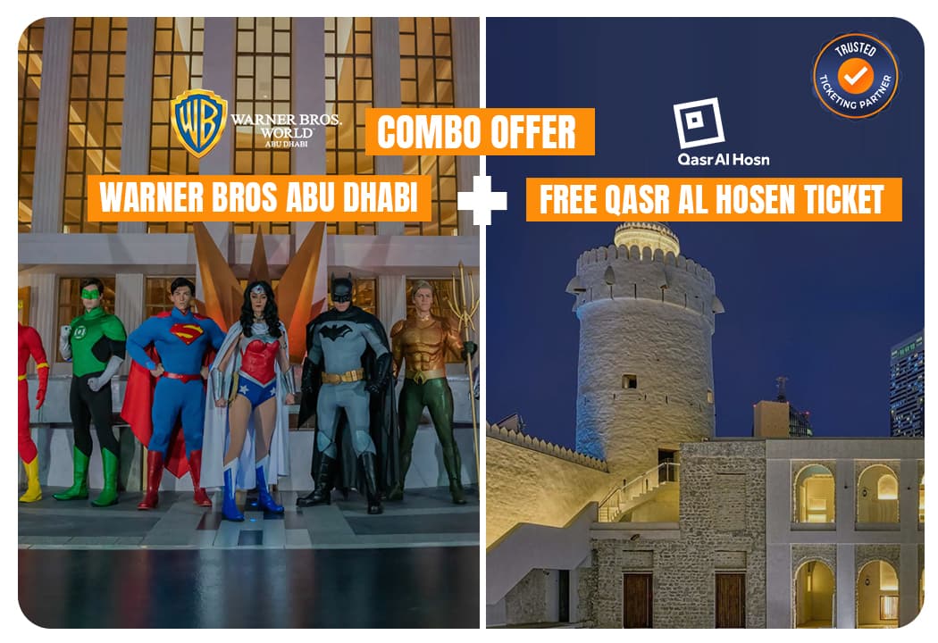 Warner Bros Abu Dhabi + Free Qasr Al Hosn - clicktoguide