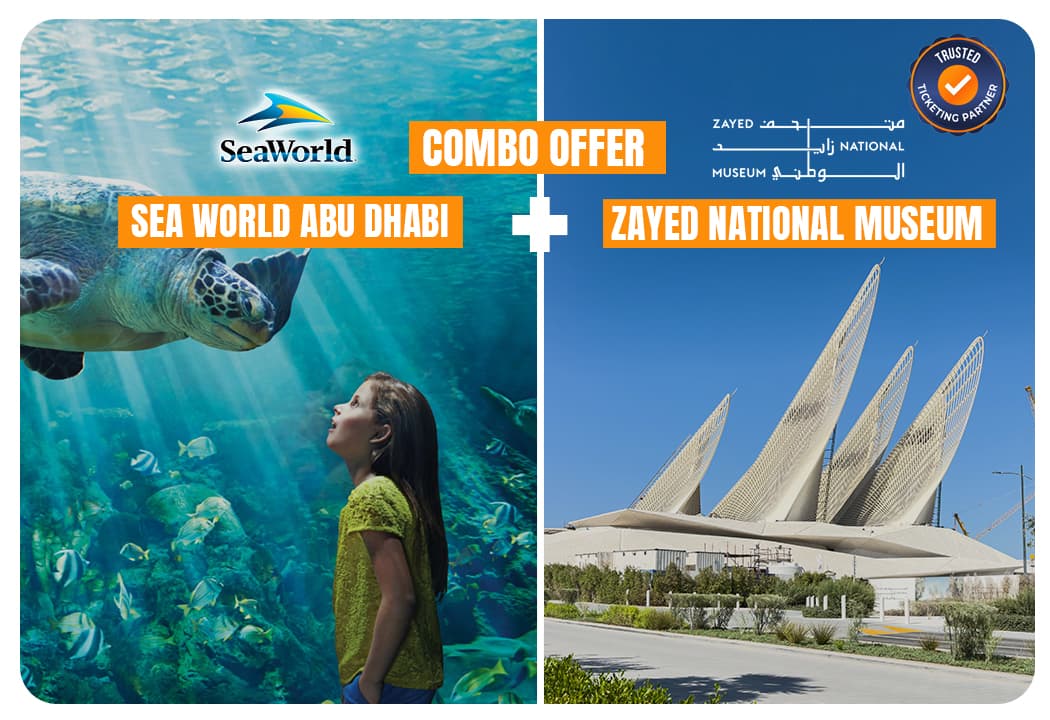 SeaWorld Abu Dhabi + Zayed National Museum Abu Dhabi - clicktoguide