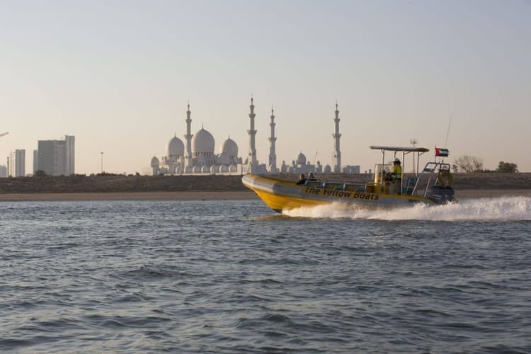 Yellow Boats Abu Dhabi: Sheikh Zayed Mosque