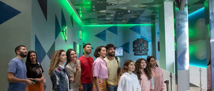 The Storm Coaster: Dubai Hills Mall