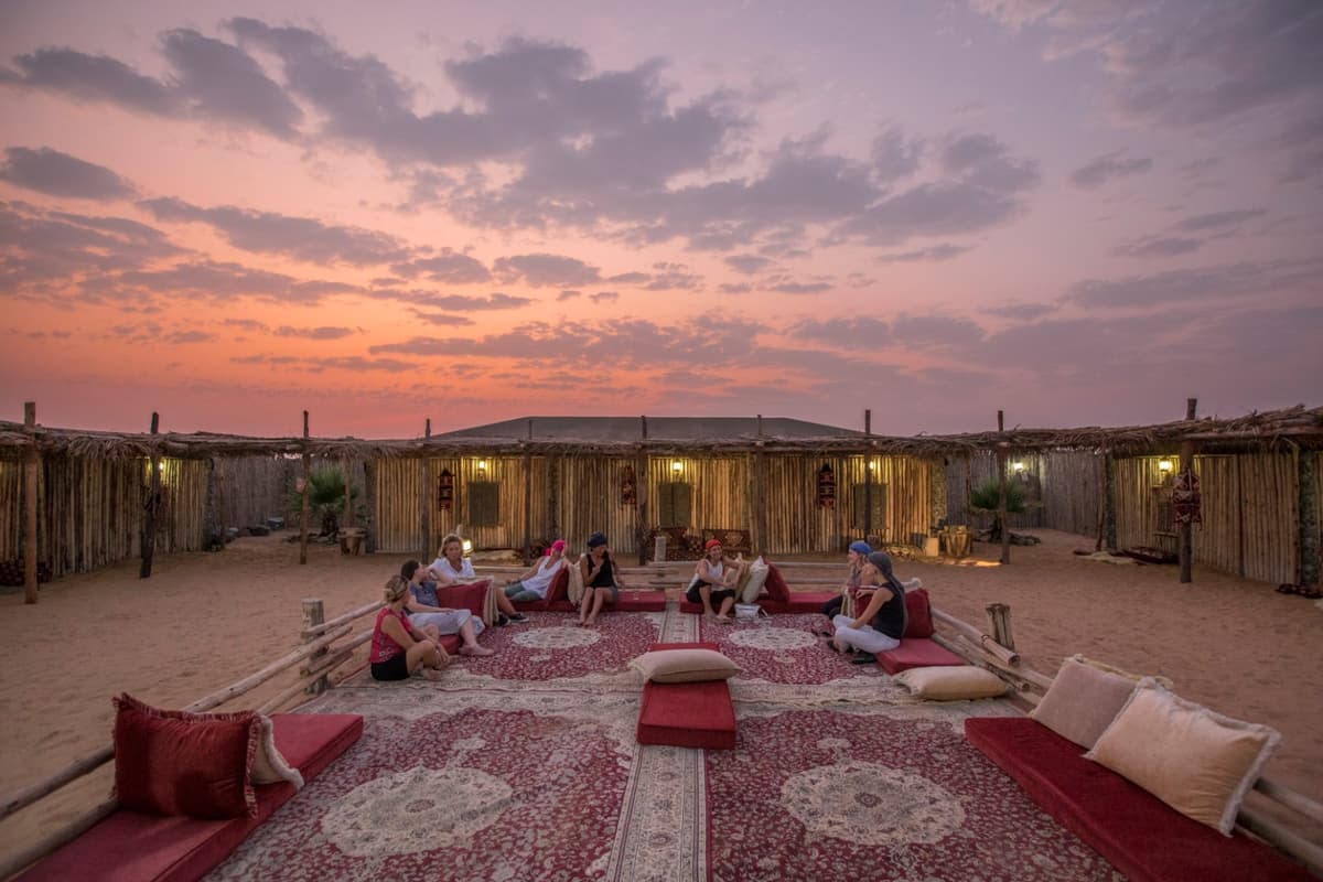Heritage Desert Safari: Camp Majlis