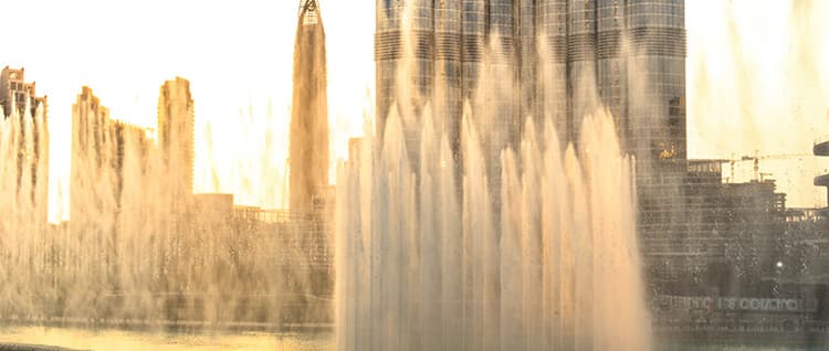 Dubai Fountain: Main View