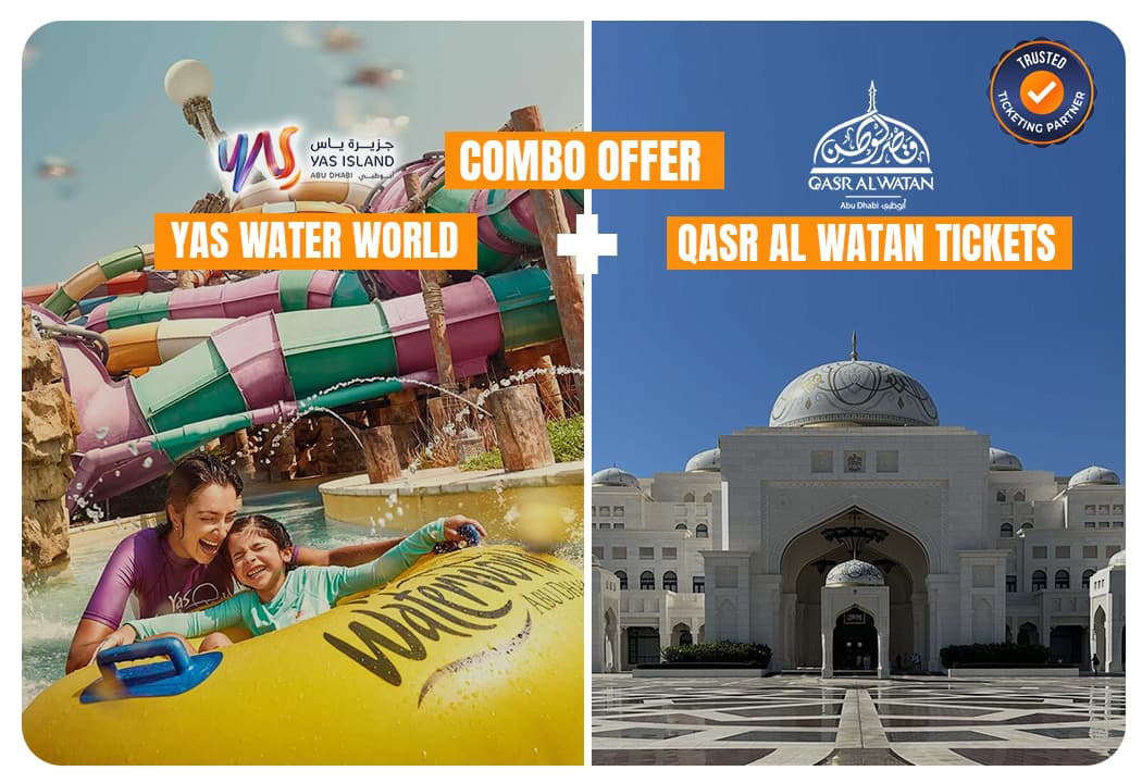 Yas Water World + Qasr Al Watan - clicktoguide