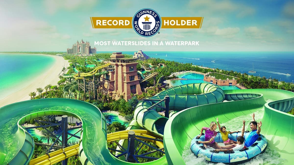 The world's largest water park is set to open in Dubai, featuring thrilling slides and attractions for all ages.
