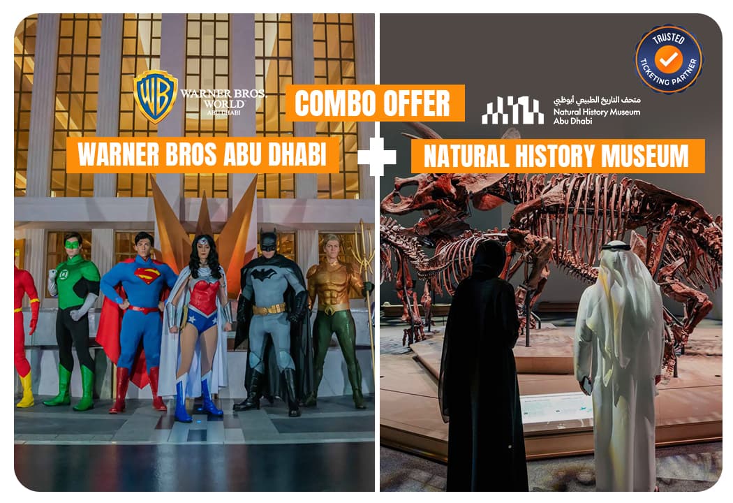 Warner Bros Abu Dhabi + Natural History Museum Abu Dhabi - clicktoguide