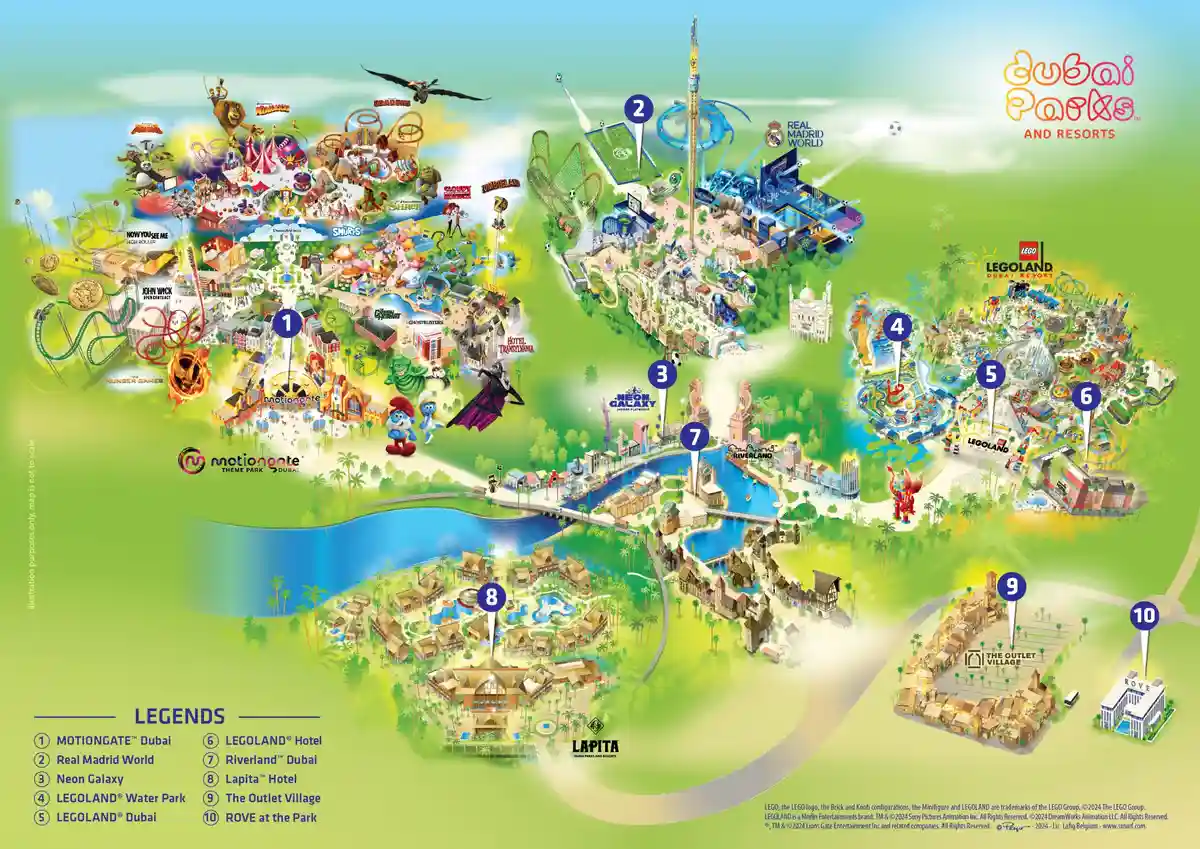 Dubai Parks and Resorts - clicktoguide