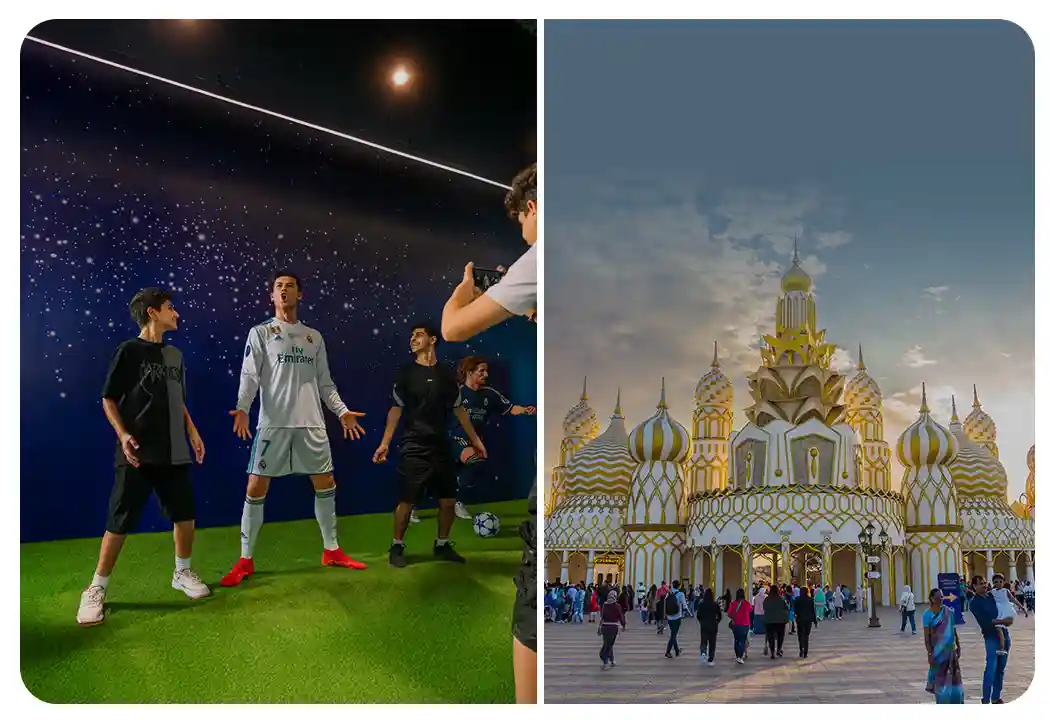 Real Madrid World Park + Free Global Village (Any Day) - clicktoguide