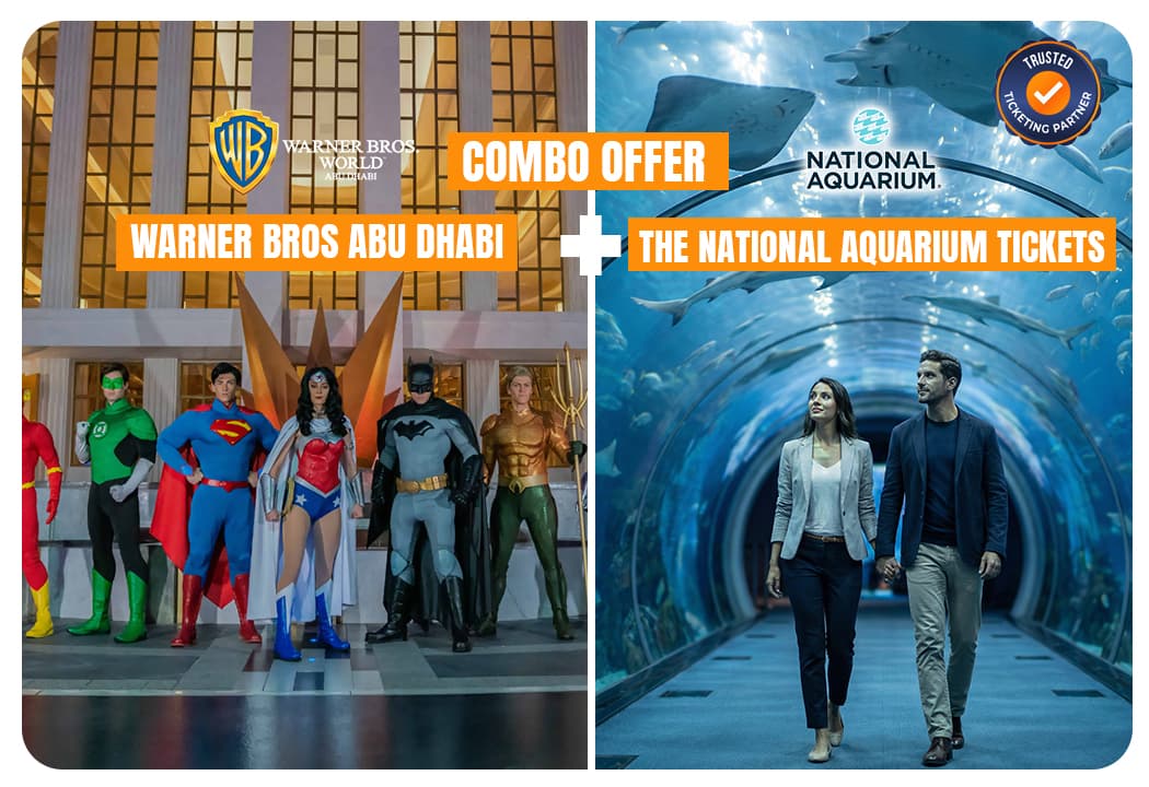 Warner Bros Abu Dhabi + The National Aquarium Abu Dhabi - clicktoguide