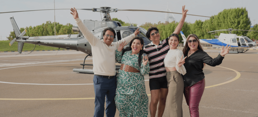 Private Helicopter Tour - Family Ride