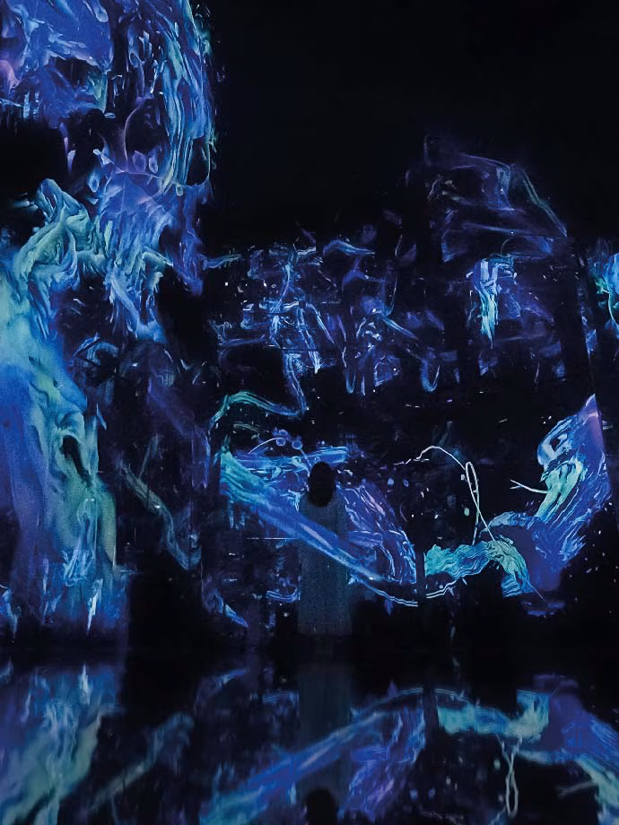 Team Lab Phenomena: Blue