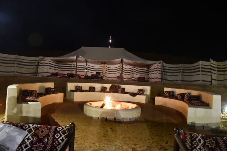 Quad Bike Safari in Ras Al Khaimah: Shisha Area